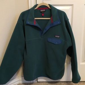 Emerald Green Patagonia Pullover Jacket (Men’s)